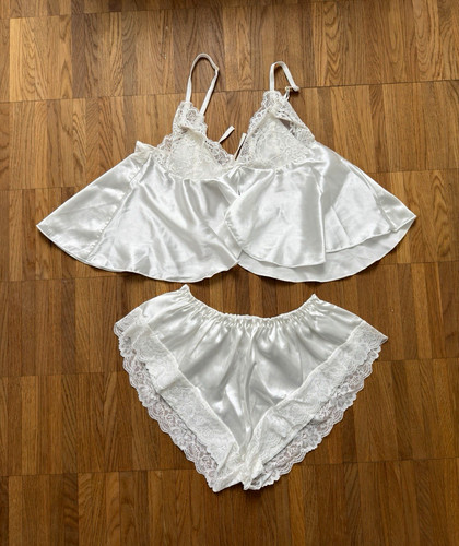 Damen satin nachtwäsche set - nachtwäsche,