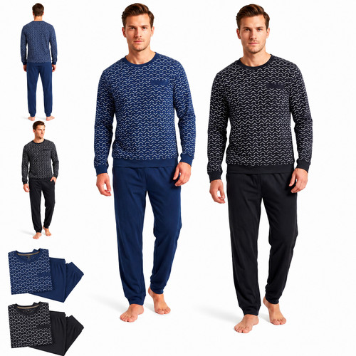 Herren pyjama schlafanzug - pyjama,