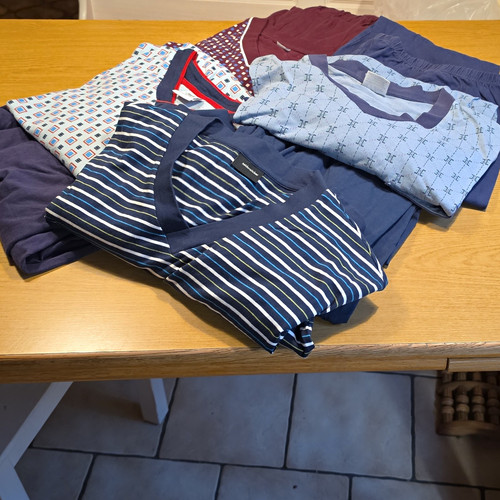 Herren schlafanzug stück - schlafanzug,