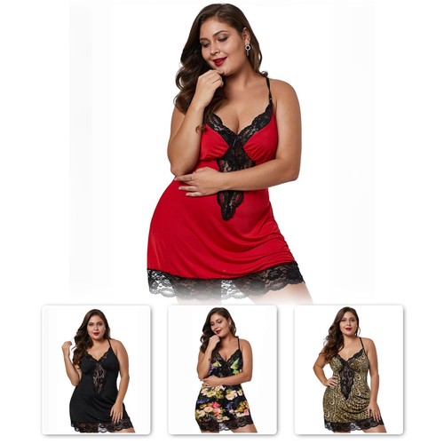 Damen babydoll spitze negligee - damen,