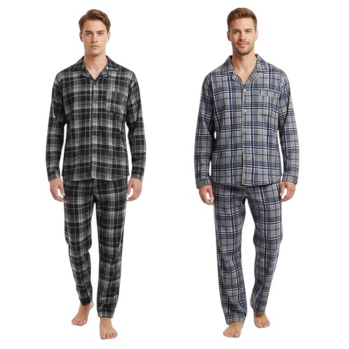 Herren pyjama baumwolle - pyjama,