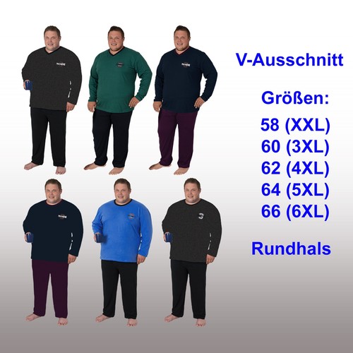 Schlafanzug nachtwäsche - he.,