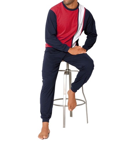 Langer herren pyjama - h.i.s,