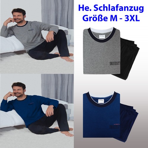 Herren nachtwäsche pyjama - herren,