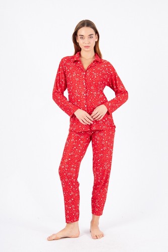 Schlafanzug damen pyjama set - schlafanzug,
