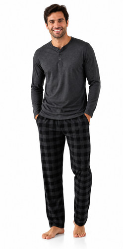 Herren schlafanzug baumwolle - herren,