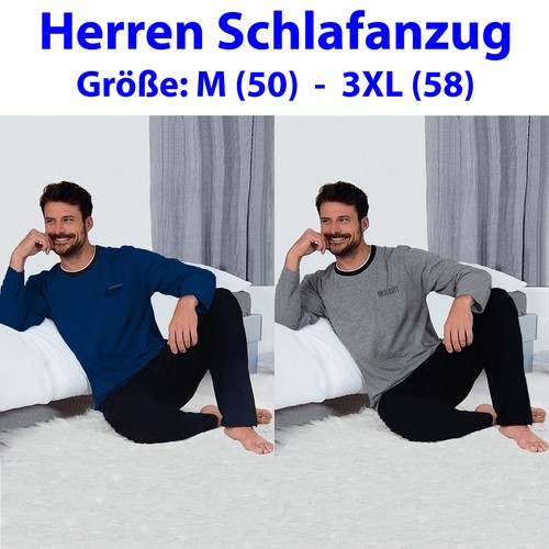 Herren nachtwäsche pyjama - herren,