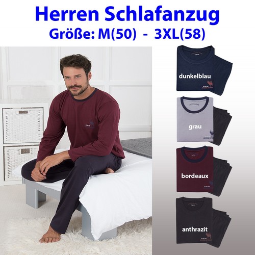 Nachtwäsche pyjama - he.,