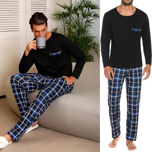 Herrenpyjama schlafanzug - herrenpyjama,