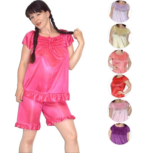 Glänzendes negligee set l - set,