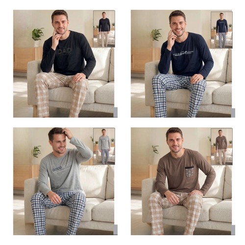 Herren pyjama schlafanzug - herren, set