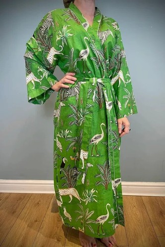 100 baumwolle langer - baumwolle, kimono